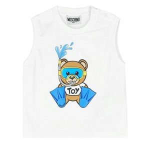 MOSCHINO Baby Snorkel Teddy Top NEW Size 9-12M